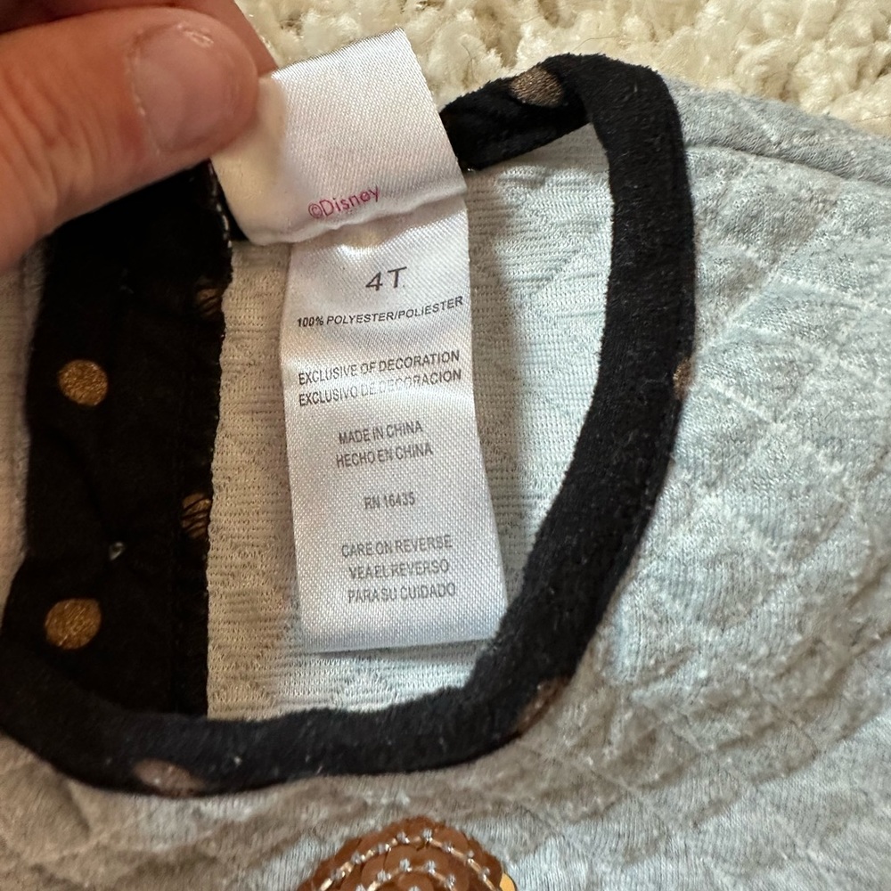 Super cute and warm Disney Minnie Mouse shirt and shirt dress for toddle… - Picture 5 of 5